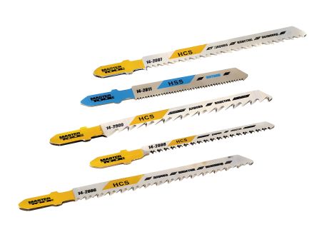 Полотна для лобзика, набор 5 шт, дерево/металл (14-2806/2807/2808/2809/2811) MASTERTOOL 14-2850 Полотна для лобзика, набор 5 шт, дерево/металл (14-2806/2807/2808/2809/2811) MASTERTOOL 14-2850