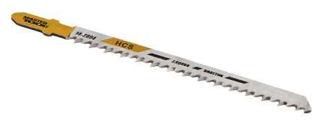 Пильное полотно для лобзика T301CD 5 шт, для дерева и пластика, чистый прямой рез 8TPI/116 мм MASTERTOOL 14-2804