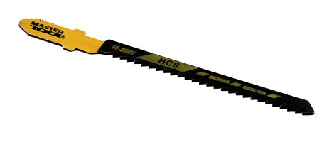 Пиляльне полотно для лобзика T119BO 5 шт, дерево/пластик швидкий фігурний різ 12TPI/77 мм MASTERTOOL 14-2801