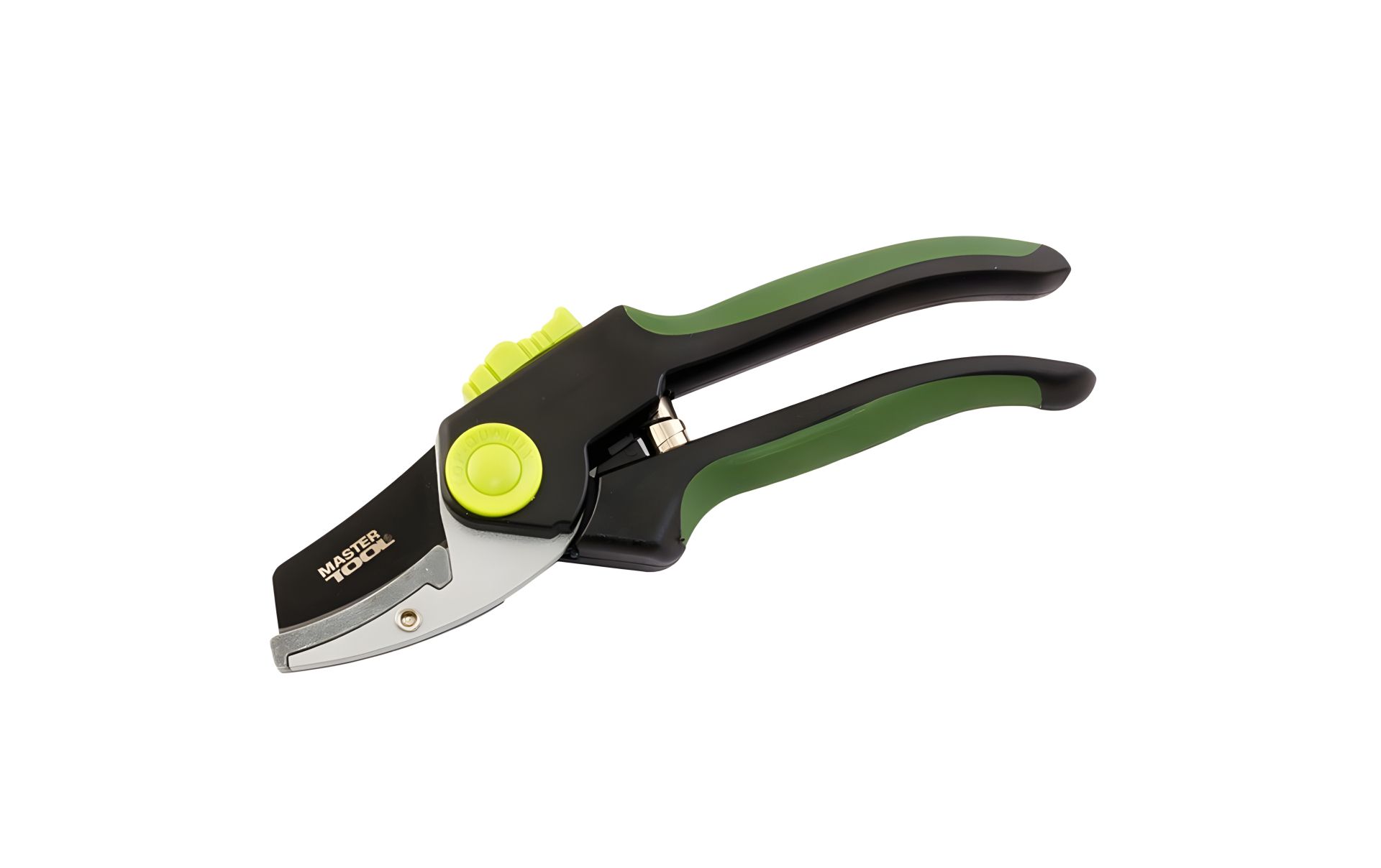 Садовый секатор с наковальней 200 мм, ручки ABS-пластик с покрытием TPR, тефлоновое лезвие Mn65 MASTERTOOL 14-6124 Садовый секатор с наковальней 200 мм, ручки ABS-пластик с покрытием TPR, тефлоновое лезвие Mn65 MASTERTOOL 14-6124