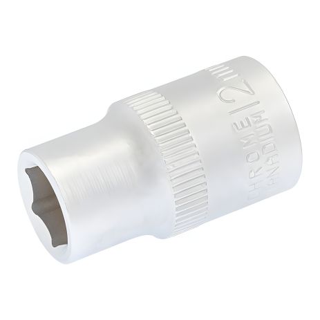 Торцева шестигранна головка ½" 12 мм L 40 мм CrV MASTERTOOL 78-0012