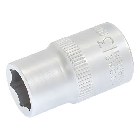 Торцева головка 6-гранна ½" 13 мм L 40 мм CrV MASTERTOOL 78-0013