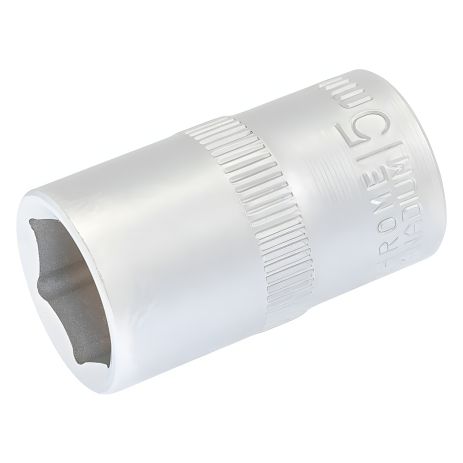 Торцевая 6-гранная головка ½" 15 мм L 40 мм CrV MASTERTOOL 78-0015