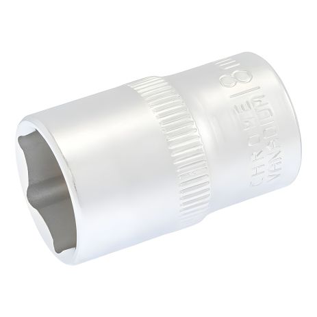 Торцева головка 6-гранна ½" 18 мм L 40 мм CrV MASTERTOOL 78-0018