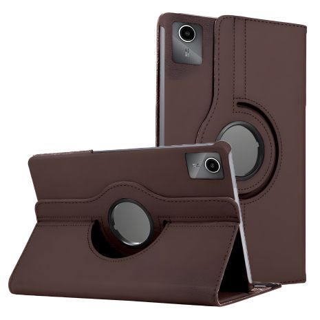 Чохол Lenovo Tab M11 (Xiaoxin Pad 2024) з поворотом на 360 Коричневий