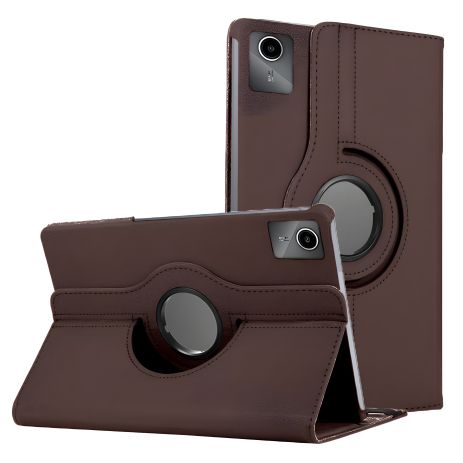 Чохол з поворотом на 360 для Lenovo Tab M11 (Xiaoxin Pad 2024), Коричневий