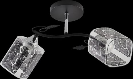 Декоративна люстра V XA1519B/2 BK+CR