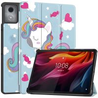 Чехол Lenovo Tab K11 Plus 11.45 TB352 2025 HardPrinted с рисунком Единорожка