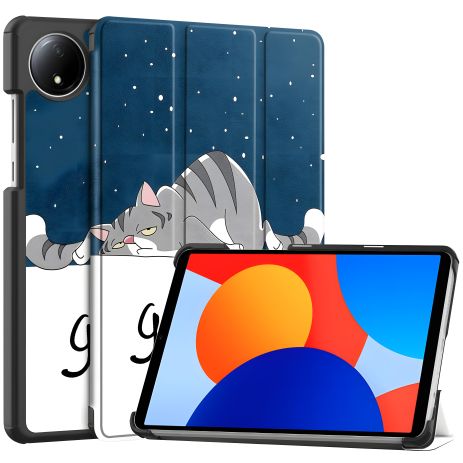 Чехол HardPrinted с рисунком для Xiaomi Redmi Pad SE 8.7 Спящий Кот