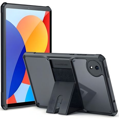 Защитный чохол с подставкой HunDD с усиленными углами для Xiaomi Redmi Pad SE (8.7") черный