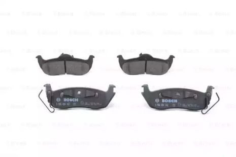 Комплект гальмівних колодок INFINITI QX56, NISSAN ARMADA, JEEP COMMANDER, BOSCH (0986494142)