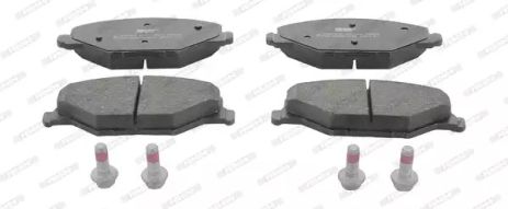 Комплект гальмівних колодок SEAT IBIZA, VW POLO, SKODA FABIA, FERODO (FDB4590) Комплект гальмівних колодок SEAT IBIZA, VW POLO, SKODA FABIA, FERODO (FDB4590)