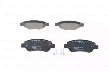 Комплект гальмівних колодок TOYOTA AYGO, PEUGEOT 108, CITROËN C1, BOSCH (0986494065)