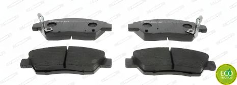 Комплект гальмівних колодок HONDA CIVIC, HONDA CRX, HONDA JAZZ, FERODO (FDB776) Комплект гальмівних колодок HONDA CIVIC, HONDA CRX, HONDA JAZZ, FERODO (FDB776)