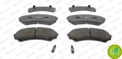 Комплект тормозных колодок ISUZU D-MAX, MITSUBISHI PAJERO, MAZDA E-SERIE, FERODO (FDB1603)