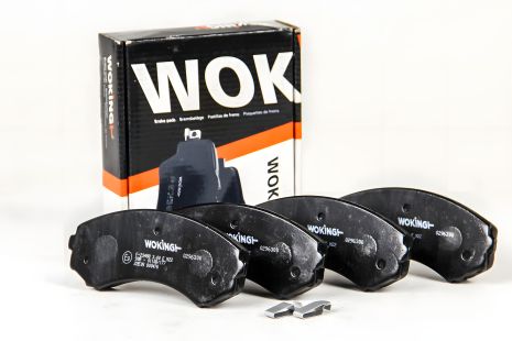 Комплект гальмівних колодок для MITSUBISHI PAJERO, MAZDA E-SERIE, MAZDA MPV, торговельна марка WOKING (P296300)