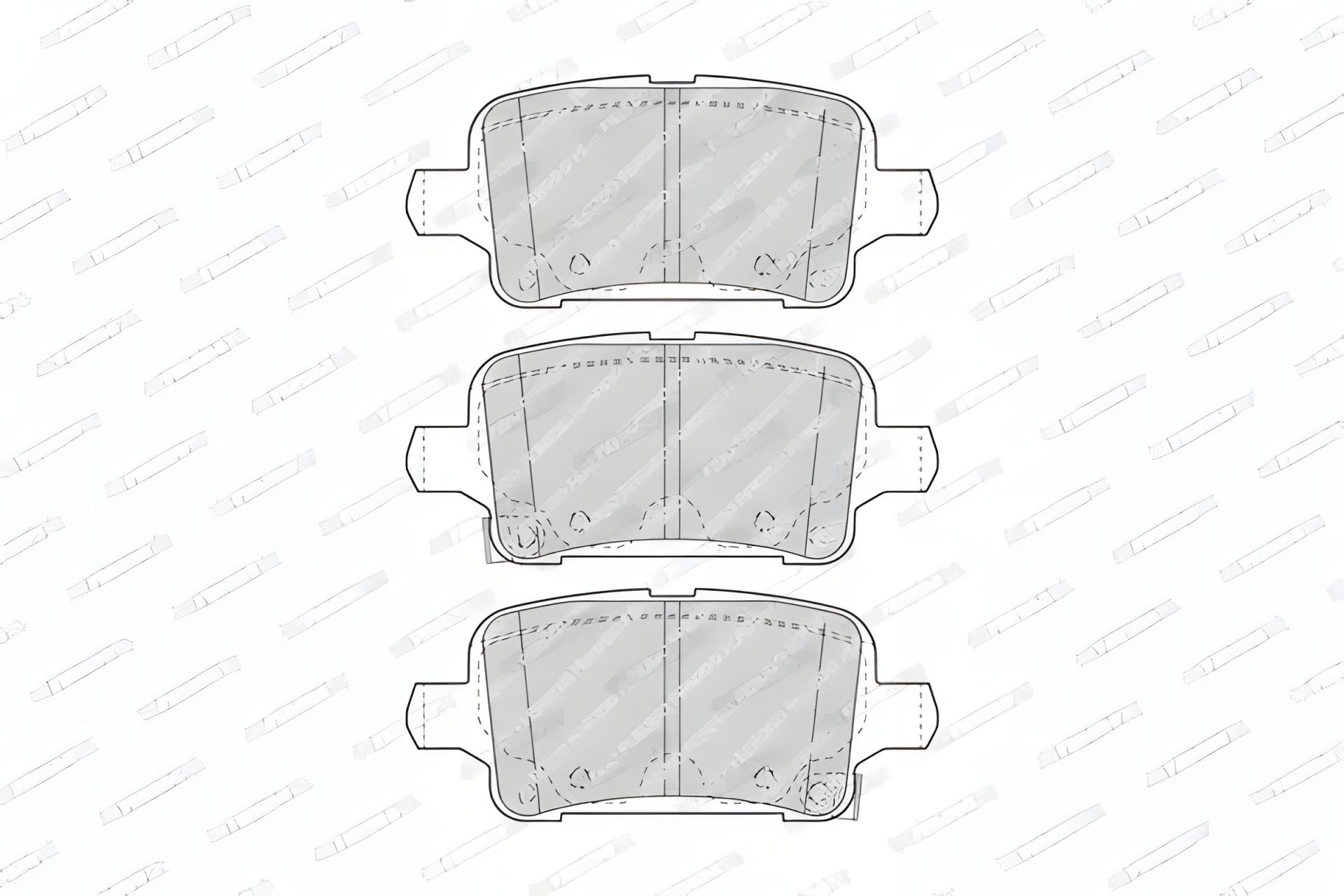 Гальмівних колодок комплект OPEL ASTRA, OPEL AMPERA-E, FERODO (FDB4938) Гальмівних колодок комплект OPEL ASTRA, OPEL AMPERA-E, FERODO (FDB4938)