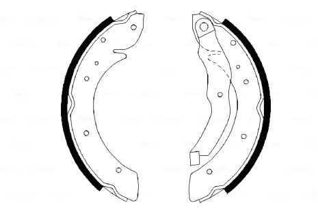 Гальмівних колодок комплект BMW 3, BOSCH (0986487327)