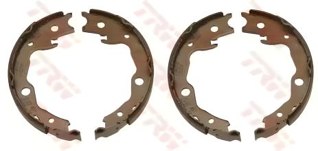 Комплект колодок гальма стоянки RENAULT DFAC, NISSAN QASHQAI, TOYOTA COROLLA, TRW GS8752