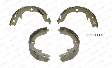 Стоянки Комплект колодок гальма PEUGEOT 4007, CITROËN C-CROSSER, MITSUBISHI LANCER, FERODO (FSB4028)