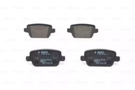 Комплект гальмівних колодок LAND ROVER, FORD S-MAX, FORD KUGA, BOSCH (0986494214)