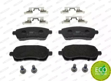 Комплект тормозных колодок FORD FIESTA, FERODO (FDB4179)
