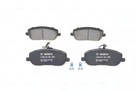 Комплект гальмівних колодок LANCIA PHEDRA, PEUGEOT 807, FIAT SCUDO, BOSCH (0986424789) Комплект гальмівних колодок LANCIA PHEDRA, PEUGEOT 807, FIAT SCUDO, BOSCH (0986424789)