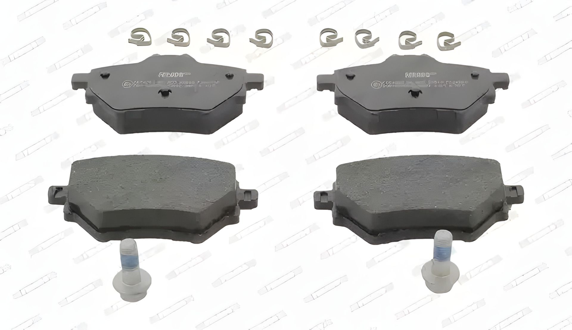 Комплект гальмівних колодок TOYOTA PROACE, OPEL ASTRA, HAVAL H2S, FERODO (FDB4680) Комплект гальмівних колодок TOYOTA PROACE, OPEL ASTRA, HAVAL H2S, FERODO (FDB4680)