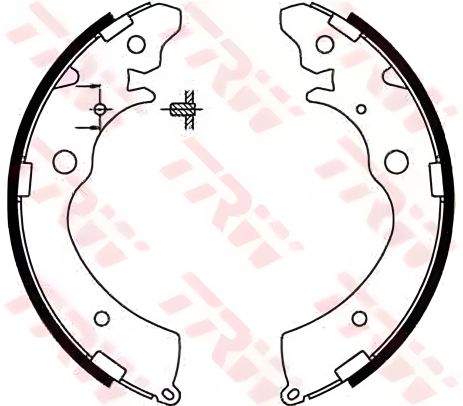 Тормозные колодки комплект SUZUKI JIMNY, HONDA AIRWAVE, HONDA ACCORD, TRW (GS8559) Тормозные колодки комплект SUZUKI JIMNY, HONDA AIRWAVE, HONDA ACCORD, TRW (GS8559)