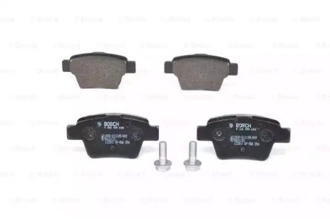 Комплект гальмівних колодок CITROËN C4, EMGRAND EC7-RV, PEUGEOT 307, BOSCH (0986494099)