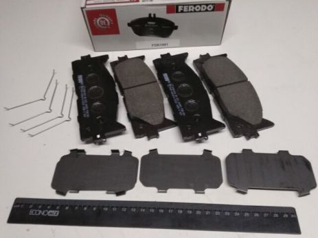 Комплект гальмівних колодок LEXUS ES, TOYOTA CAMRY, TOYOTA AVALON, FERODO (FDB1991)