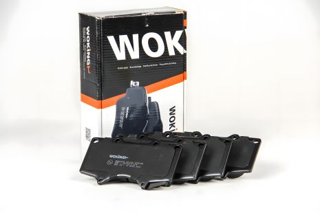 Комплект гальмівних колодок для LEXUS GX, MITSUBISHI PAJERO і TOYOTA HILUX, WOKING (P888300)