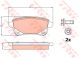 Тормозные колодки комплект RENAULT GRAND SCÉNIC, RENAULT SCÉNIC, TRW (GDB2082) Тормозные колодки комплект RENAULT GRAND SCÉNIC, RENAULT SCÉNIC, TRW (GDB2082)