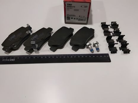 Гальмівних колодок комплект TOYOTA AVENSIS, TRW (GDB4175) Гальмівних колодок комплект TOYOTA AVENSIS, TRW (GDB4175)
