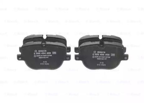 Комплект тормозных колодок LAND ROVER, BOSCH (0986494409)