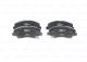 Комплект гальмівних колодок NAZA FORTE, PROTON X70, HYUNDAI ACCENT, BOSCH (0986494563)