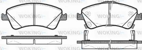 Toyota Verso, Toyota Avensis, Toyota Auris, Woking (P1241312)