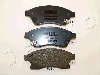 Комплект тормозных колодок OPEL ASTRA, CHEVROLET CRUZE, CHEVROLET AVEO, JAPKO (50W12)