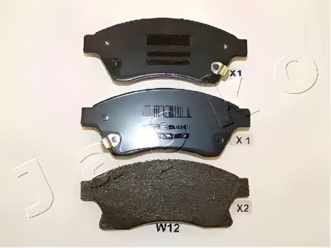 Комплект колодок тормозных OPEL ASTRA, CHEVROLET CRUZE, CHEVROLET AVEO, JAPKO (50W12)