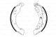 Комплект гальмівних колодок PEUGEOT 1007, LANCIA YPSILON, CITROËN C2, BOSCH (0986487690)