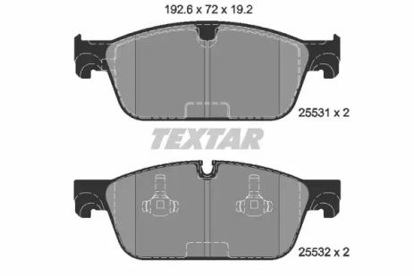 MB GLS, MB M-CLASS, MB GLE, TEXTAR (2553101)