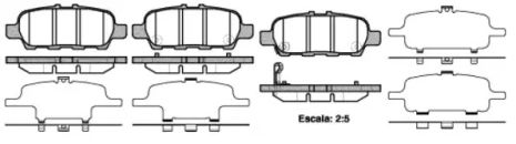 Infiniti Q70, Grand Vitara Suzuki, Nissan Pathfinder, REMSA (087641)