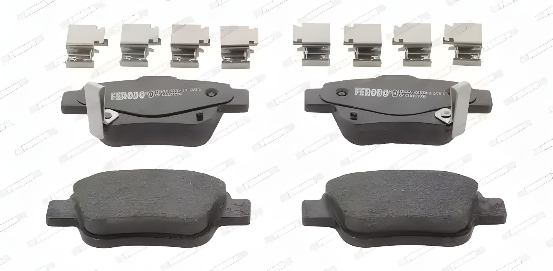 Комплект гальмівних колодок для TOYOTA ALPHARD, TOYOTA PREVIA, TOYOTA COROLLA, FERODO (FDB1649) Комплект гальмівних колодок для TOYOTA ALPHARD, TOYOTA PREVIA, TOYOTA COROLLA, FERODO (FDB1649)