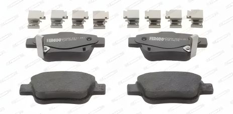 Комплект гальмівних колодок для TOYOTA ALPHARD, TOYOTA PREVIA, TOYOTA COROLLA, FERODO (FDB1649) Комплект гальмівних колодок для TOYOTA ALPHARD, TOYOTA PREVIA, TOYOTA COROLLA, FERODO (FDB1649)