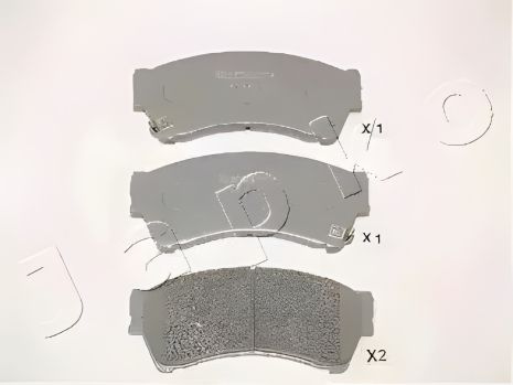 Комплект тормозных колодок для MAZDA 6 от JAPKO (50346) Комплект тормозных колодок для MAZDA 6 от JAPKO (50346)