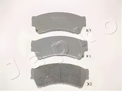 Гальмівних колодок комплект MAZDA 6, JAPKO (50346) Гальмівних колодок комплект MAZDA 6, JAPKO (50346)