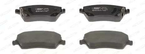 Комплект гальмівних колодок для NISSAN MICRA, ALMERA, NOTE, FERODO (FDB4966) Комплект гальмівних колодок для NISSAN MICRA, ALMERA, NOTE, FERODO (FDB4966)