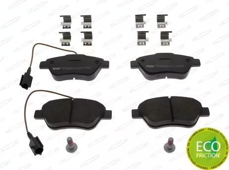 Колодки тормозные комплект PEUGEOT BIPPER, CITROËN E-MEHARI, ALFA ROMEO, FERODO (FDB1946)