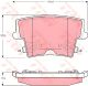 Комплект гальмівних колодок TRW GDB4135 для CHRYSLER (BBDC), LANCIA THEMA, DODGE CHARGER