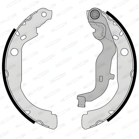 Тормозные колодки комплект для RENAULT и DACIA DUSTER, RENAULT KAPTUR, FERODO (FSB4194)